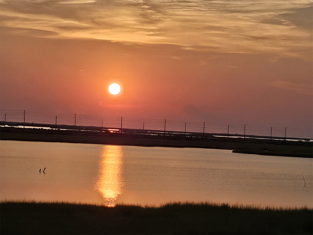 グランド・アイルの夕景