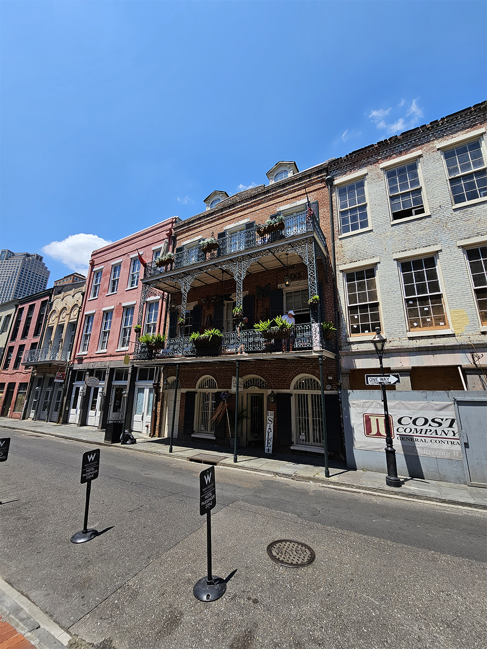 フレンチ・クオーターの建物群